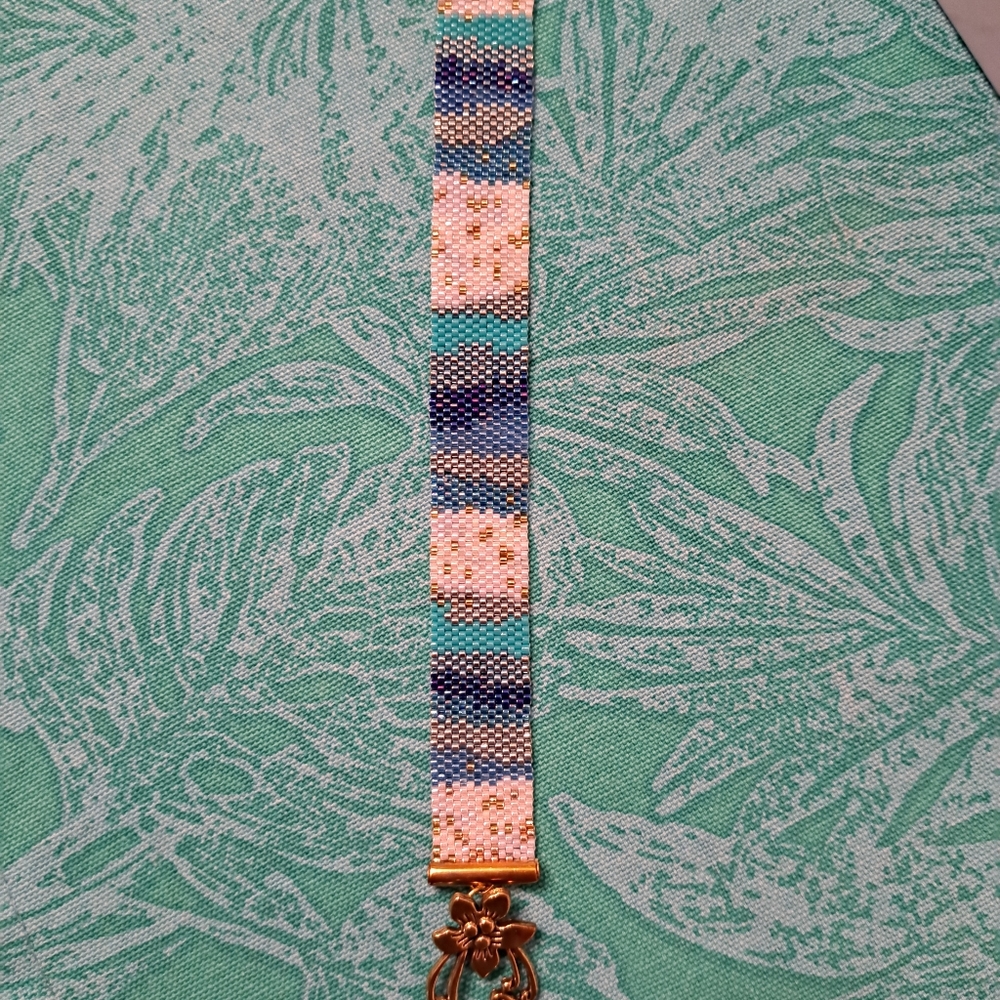 Hand sewn bracelet